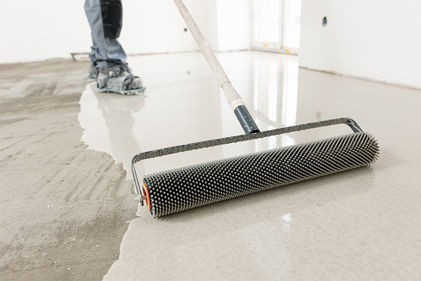 Camarillo concrete resurfacing company has applied new sealant for garage floor.